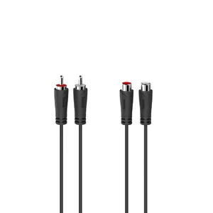 Hama 00205094 audio kabelis 3 m 2 x RCA Melns