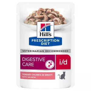 HILL "S Prescription Diet Digestive Care i/d Feline с лососем - влажный корм для кошек - 85г