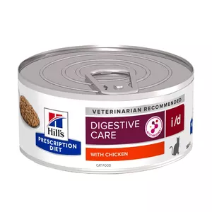 HILL "S Prescription Diet Digestive Care i/d Feline ar vistas gaļu - mitrā kaķu barība - 156 g