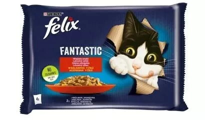 Mitrā kaķēdiena Purina Nestlé Felix Fantastic