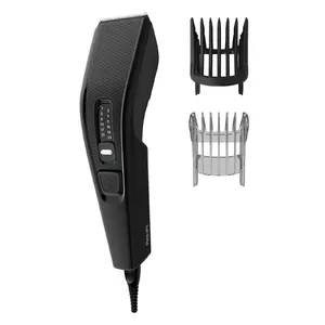 Matu trimmeris Philips 3000 series HC3510/15 melns — nerūsējošā tērauda asmeņi, 0,5 mm līdz 23 mm, 13 garuma pakāpieni