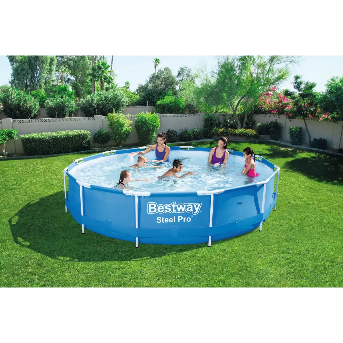 Bestway Steel Pro 56706 Round Framed Pool Photo 3