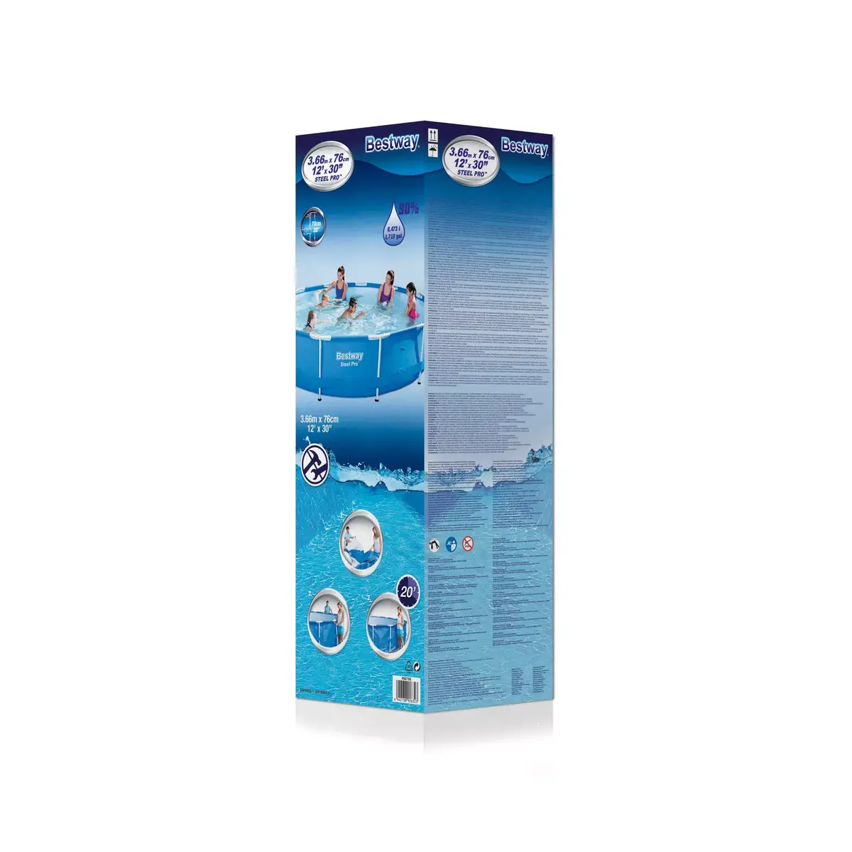 Bestway Steel Pro 56706 Round Framed Pool Photo 6