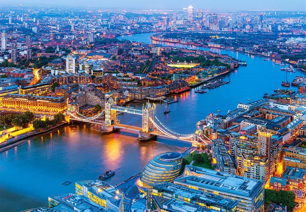 Пазл Castorland Aerial View of London — 1000 элементов Photo 2