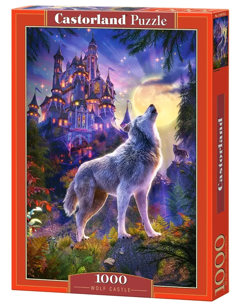 Castorland Wolf Castle Puzle 1000 gabaliņi
