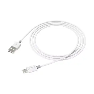 USB-A uz USB-C uzlādes un sinhronizācijas kabelis JOBY 1,2 m, USB 2.0, balts