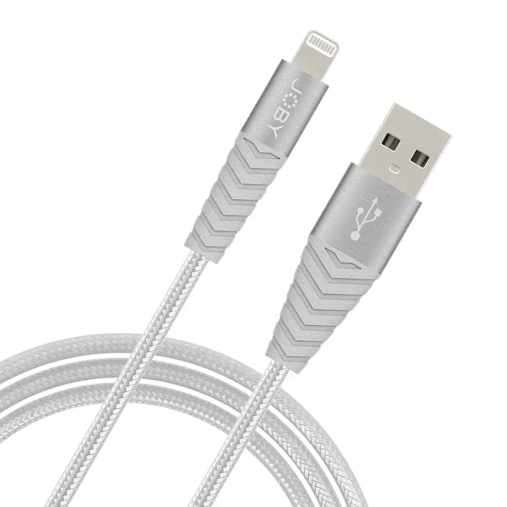 Кабель Joby Charge and Sync Lightning 1.2м Серебристый Photo 3