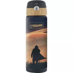 Termokrūze Maestro MR-1634-D 400 ml Space, izolēta nerūsējošā tērauda dzērienu trauks