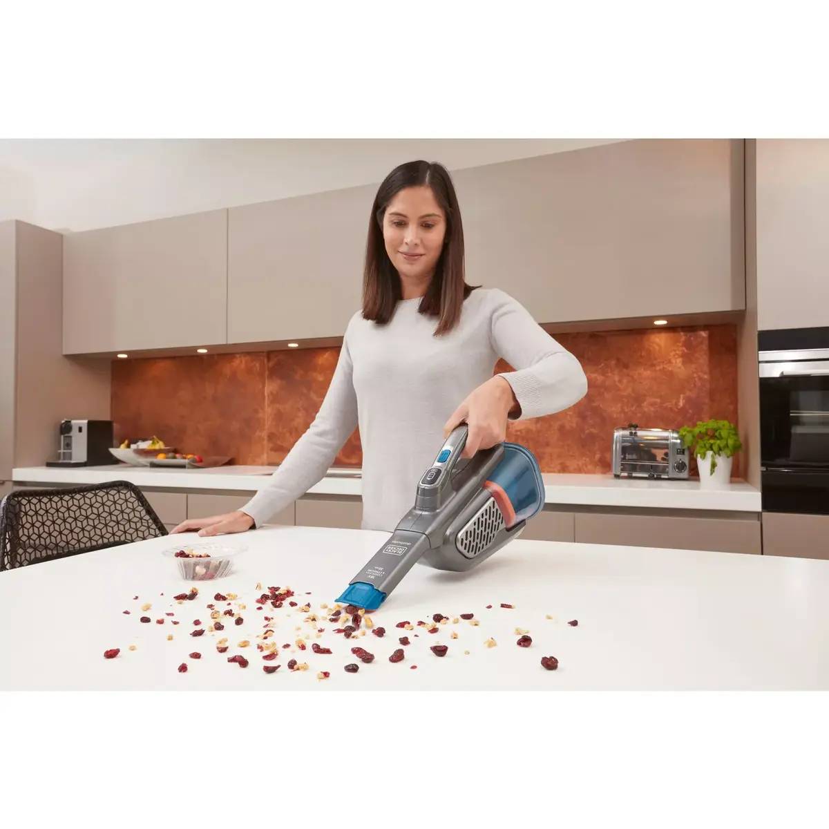 Black & Decker BHHV520BF-QW ручной пылесос Photo 11