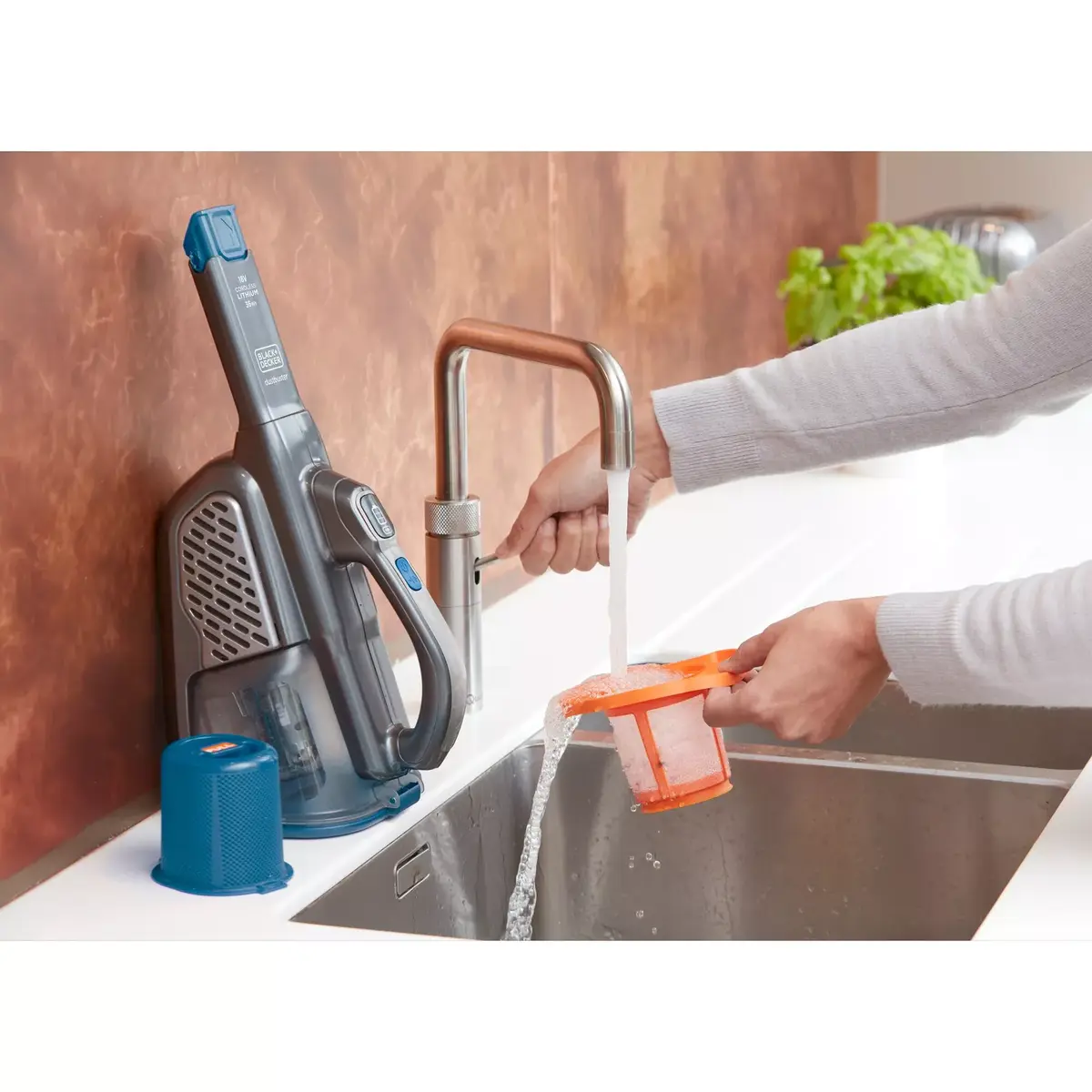 Black & Decker BHHV520BF-QW ручной пылесос Photo 30