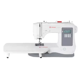 SINGER sewing machine 7640 — electric domestic model, white, multiple stitch programs