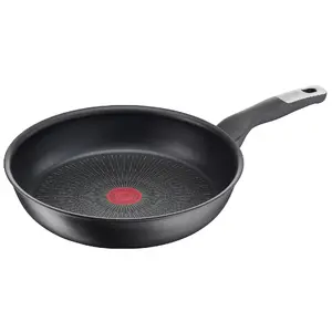 Сковорода Tefal Unlimited G2550672 — универсальная круглая 28 см, алюминиевая, с антипригарным покрытием, Thermo-Spot
