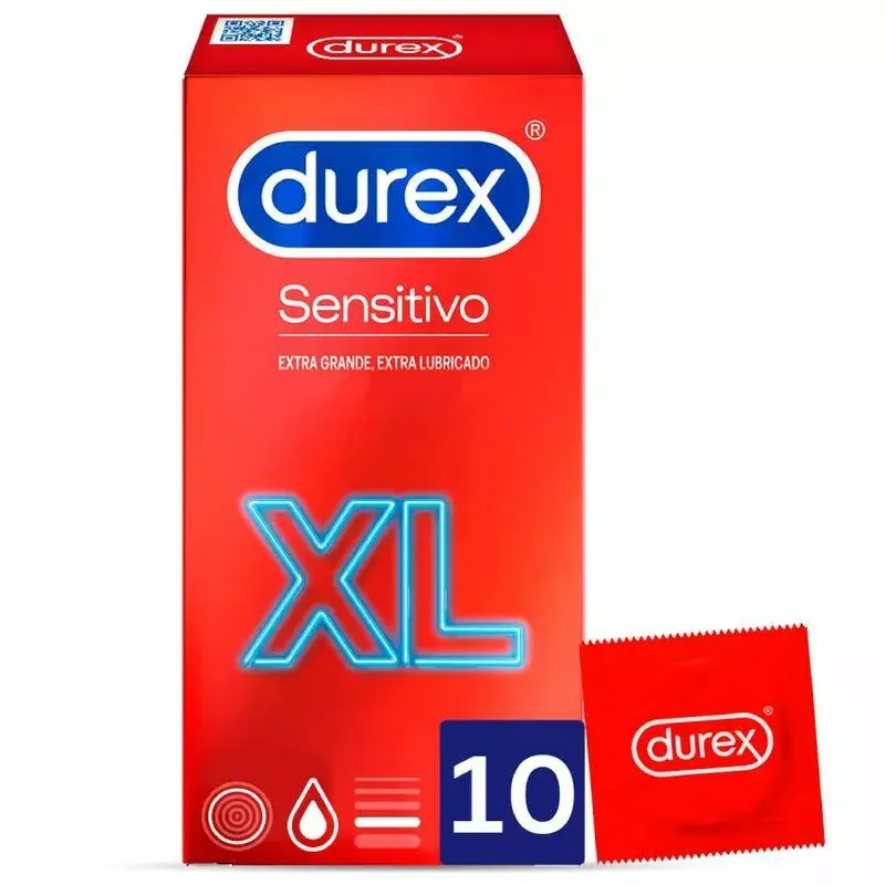 Durex Sensitive XL condoms — 10 units Photo 2