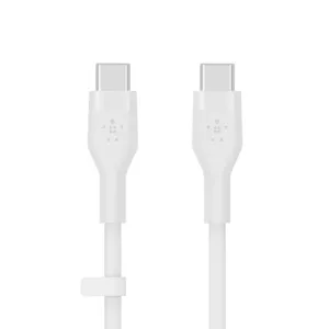 Belkin BOOST↑CHARGE Flex USB kabelis 1 m USB 2.0 USB C Balts