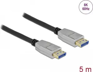 DeLOCK DisplayPort cable 8K 60 Hz 40 Gbps 5 m