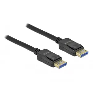 DisplayPort cable DeLOCK 10K 60 Hz 54 Gbps ABS housing 2 m