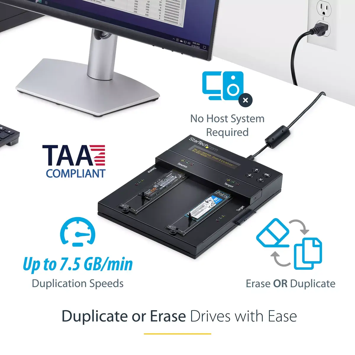 HDD/SSD Duplicators StarTech SM2DUPE11 Photo 9