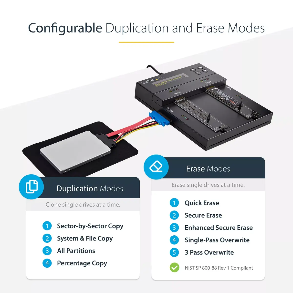 HDD/SSD Duplicators StarTech SM2DUPE11 Photo 12