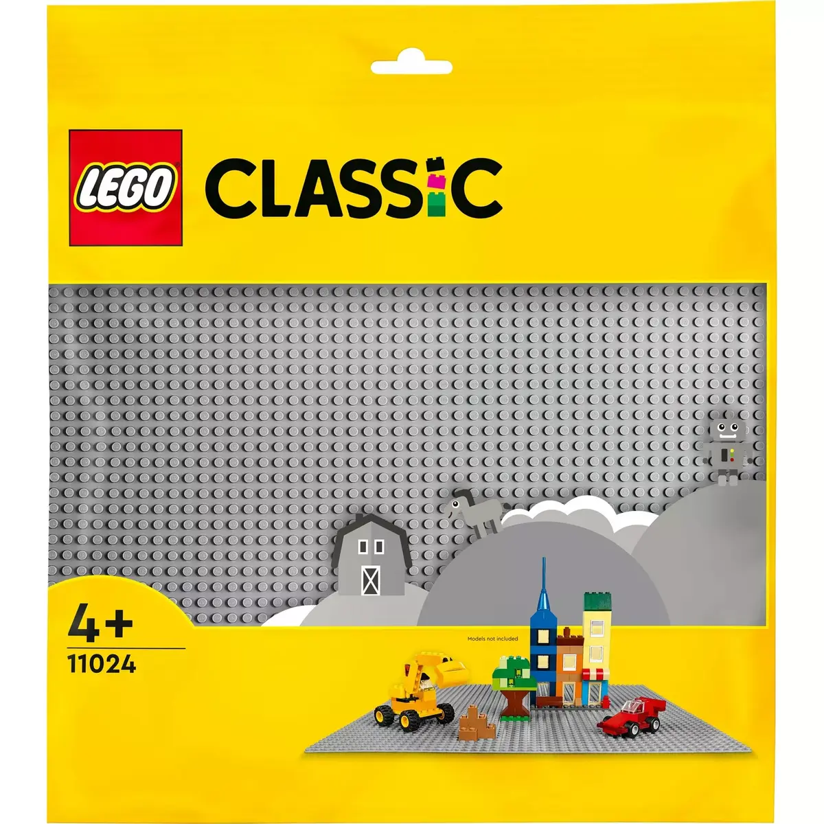 LEGO building plate 11024 — gray 48×48 studs base Photo 1