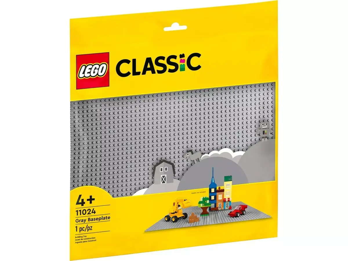 LEGO building plate 11024 — gray 48×48 studs base Photo 7