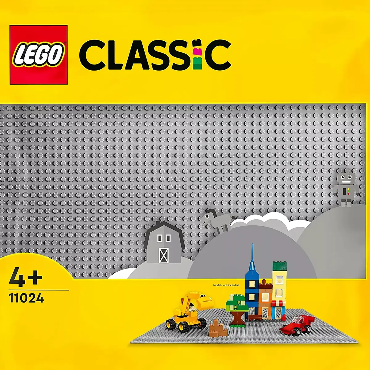 LEGO building plate 11024 — gray 48×48 studs base Photo 3