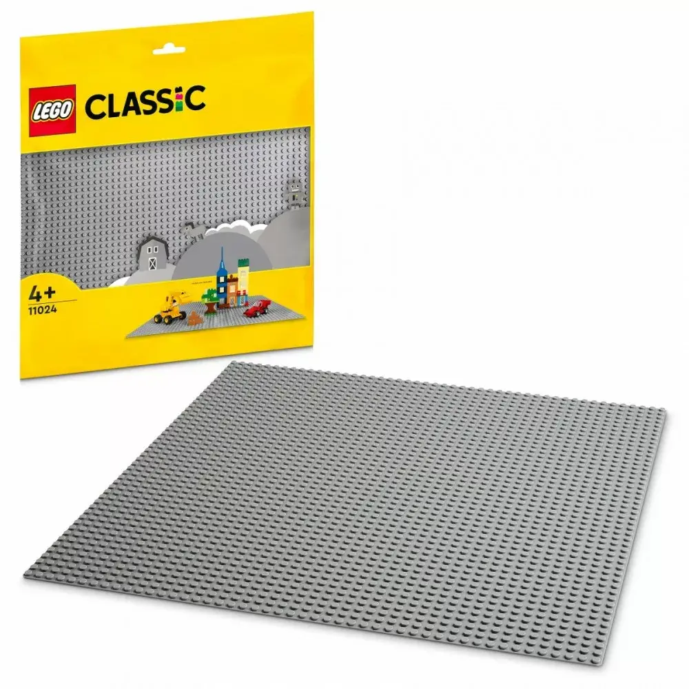 LEGO building plate 11024 — gray 48×48 studs base Photo 8