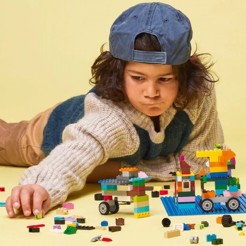 LEGO базовая плита 11025 — синяя 32×32 Photo 7