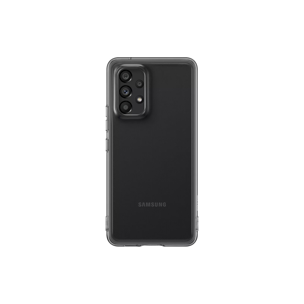 Samsung EF-QA536TBEGWW Mobilo tālruņu vāciņš Melns