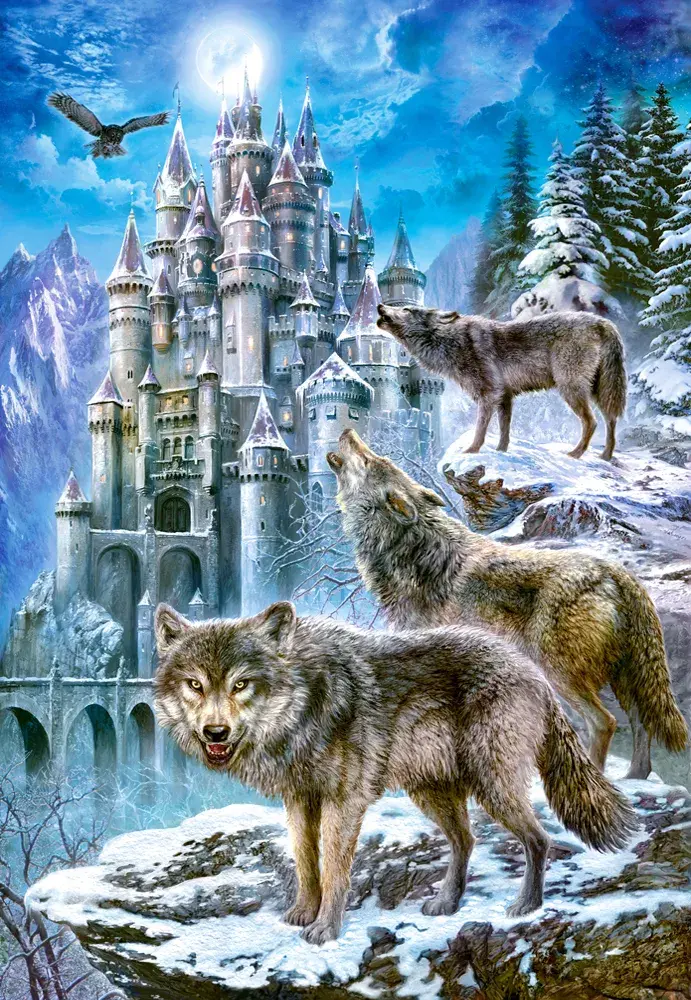 Пазл Castorland Wolves and Castle 1500 элементов Photo 2