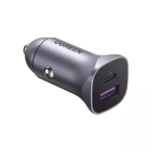 Автомобильное зарядное устройство UGREEN 40858 с портом USB-C 30 Вт, алюминиевый корпус