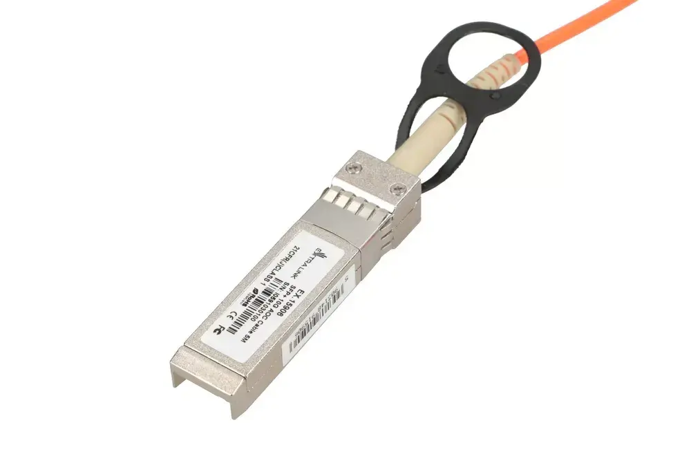 SFP+ AOC kabelis Extralink AOC SFP+ 10Gbps 5m Photo 2