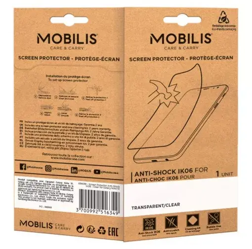 Ekrāna aizsargplēve Mobilis EDA52 Photo 3