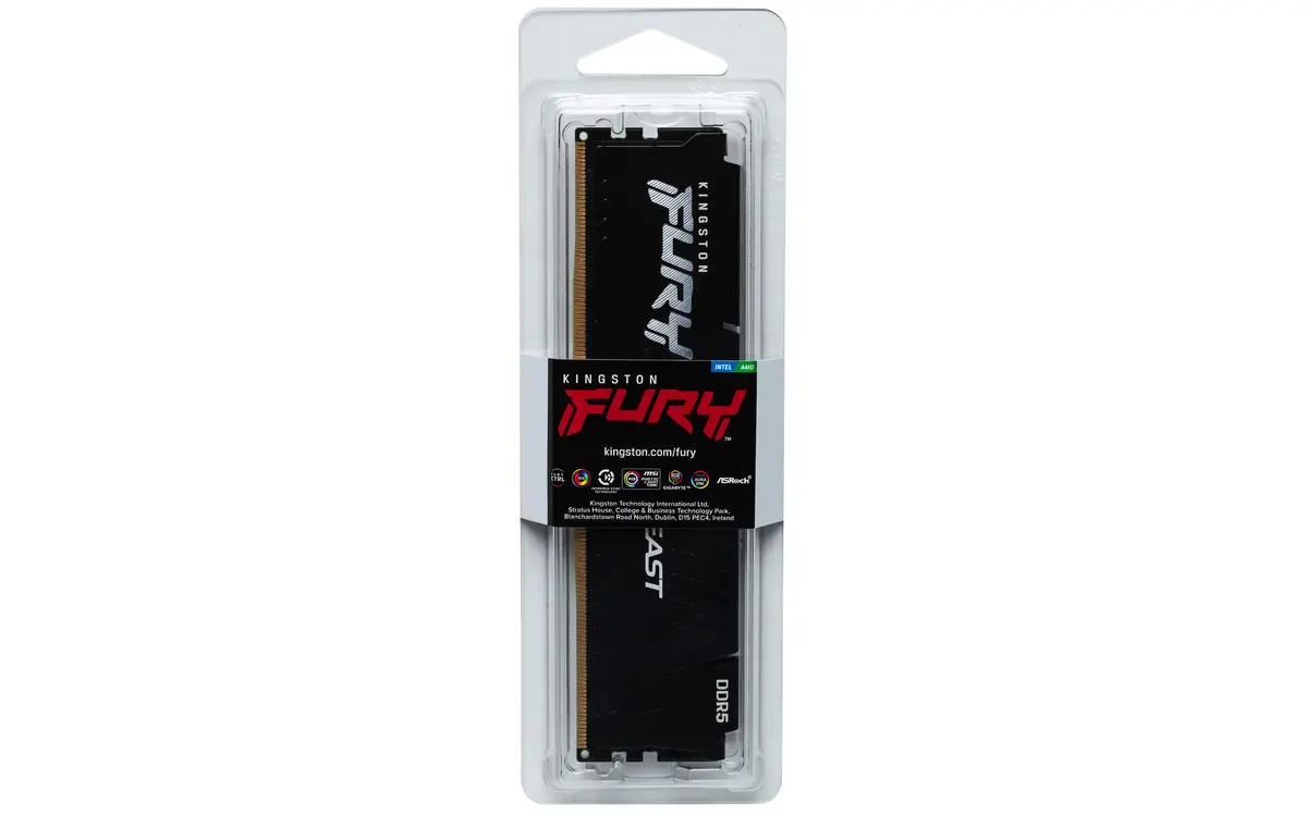 Kingston FURY Beast DDR5 8GB 5600MT/s DIMM atmiņa Photo 5