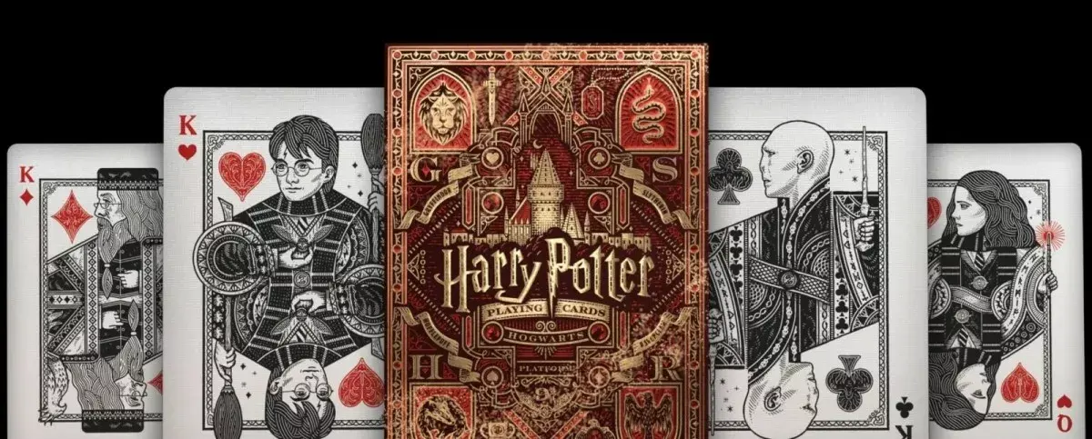 Kāršu komplekts Bicycle Harry Potter zila josta Photo 2
