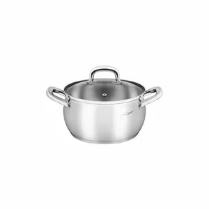 Saucepan LAMART LT1160 3.3 L with lid, stainless steel, stovetop cooking