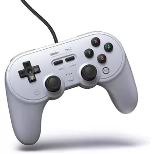 Spēļu kontrolieris 8Bitdo Pro 2 Grey USB vadu Android Nintendo Switch PC