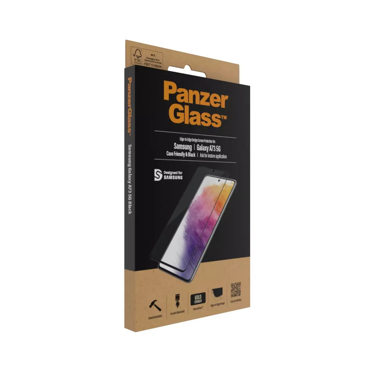 PanzerGlass защитное стекло — Samsung Galaxy A73 5G Photo 4