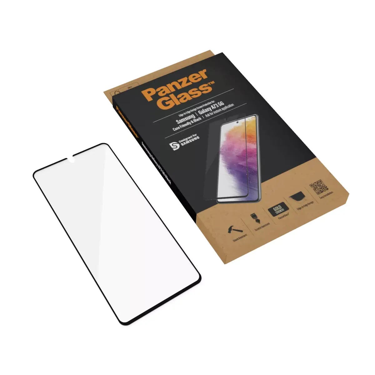 PanzerGlass защитное стекло — Samsung Galaxy A73 5G Photo 5