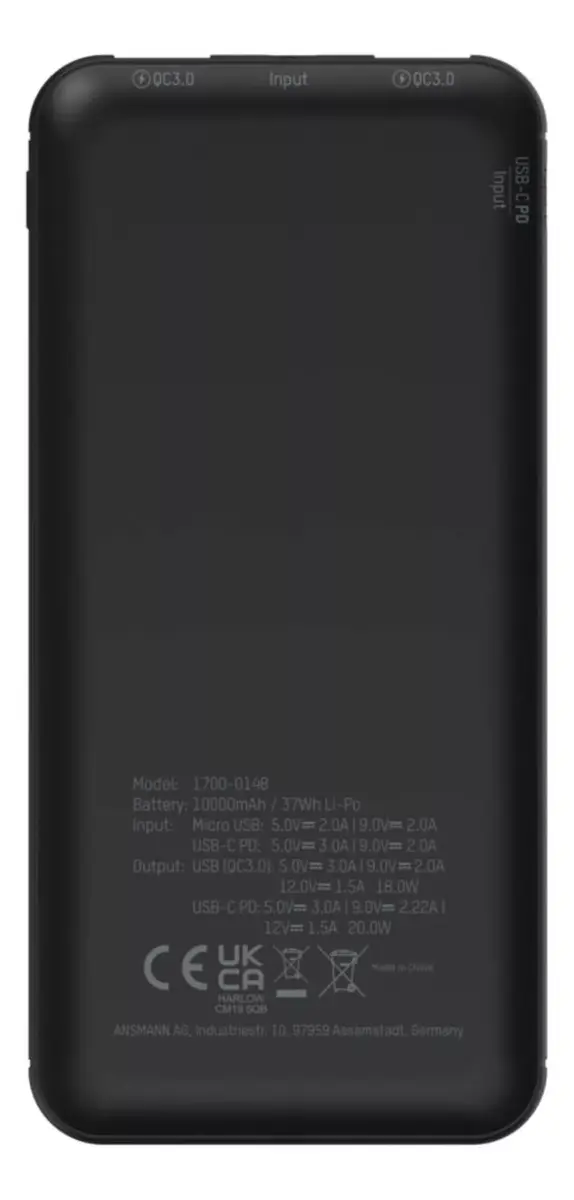 Portable Battery Ansmann PB320PD 1700-0148 Photo 5