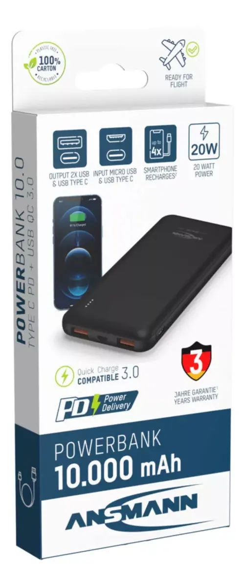 Portable Battery Ansmann PB320PD 1700-0148 Photo 10