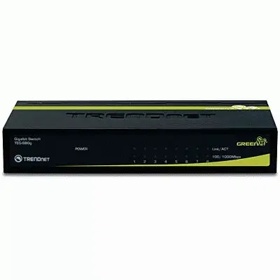 Neuzraudzīts slēdzis Trendnet TEG-S80G Photo 2