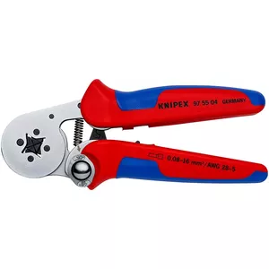 Cable Crimper Knipex 97 55 04 SB Length 180 mm Weight 425 g
