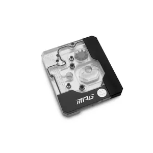 Водоблок EK Water Blocks 3831109892343 Акрил Латунь Черный Серебристый