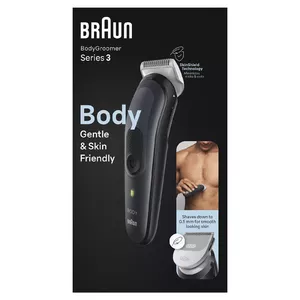 Body Groomer Braun BG3340 Black Grey LED indicators Charging