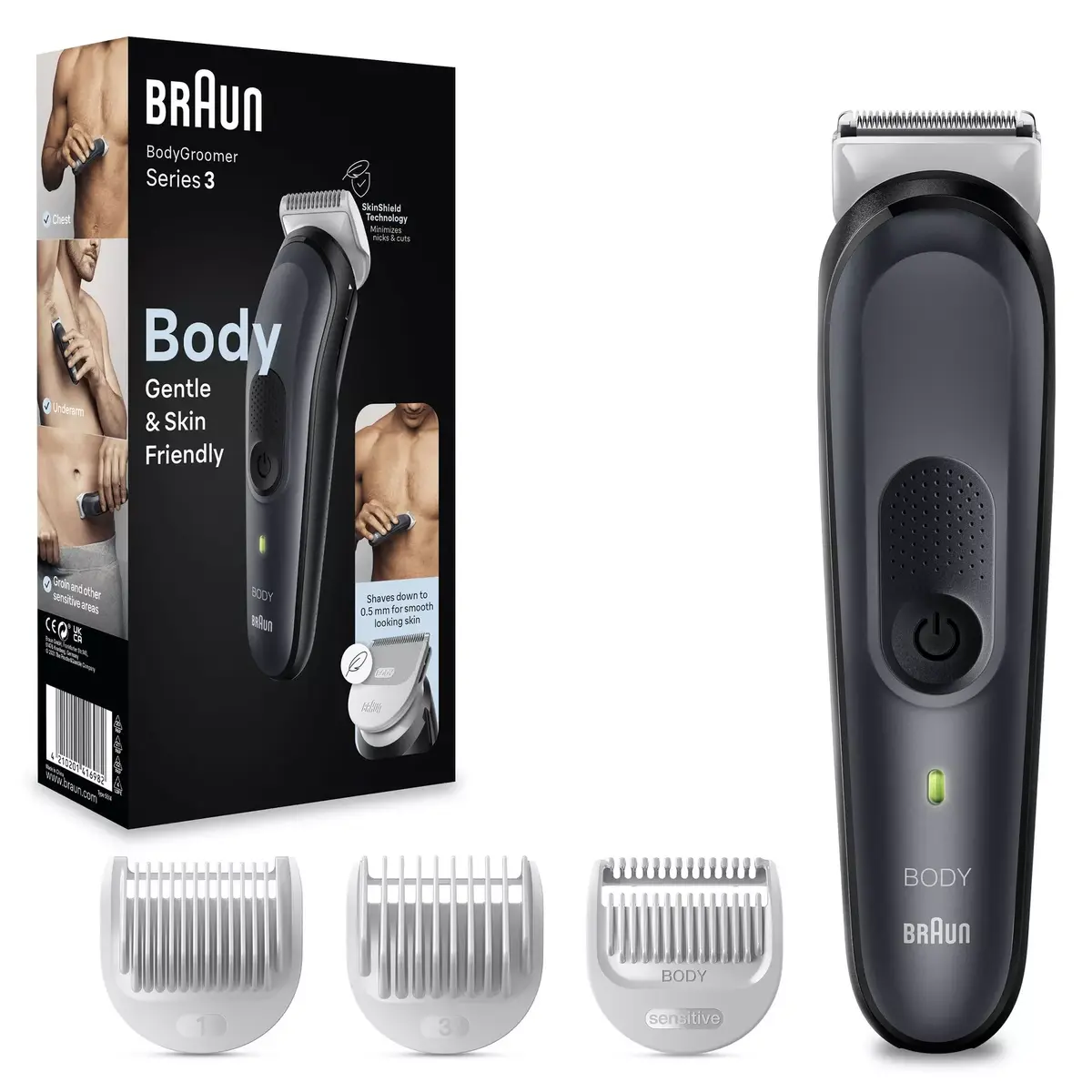 Body Groomer Braun BG3340 Photo 2