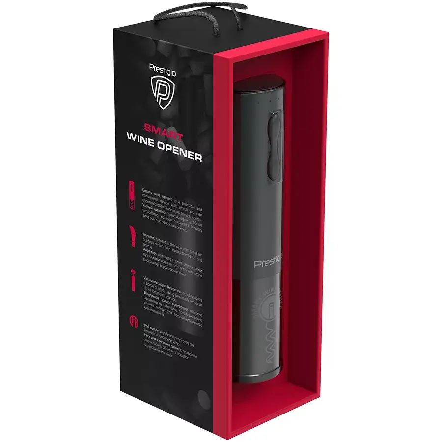 Electric wine opener Prestigio PWO101BK_EN Photo 7