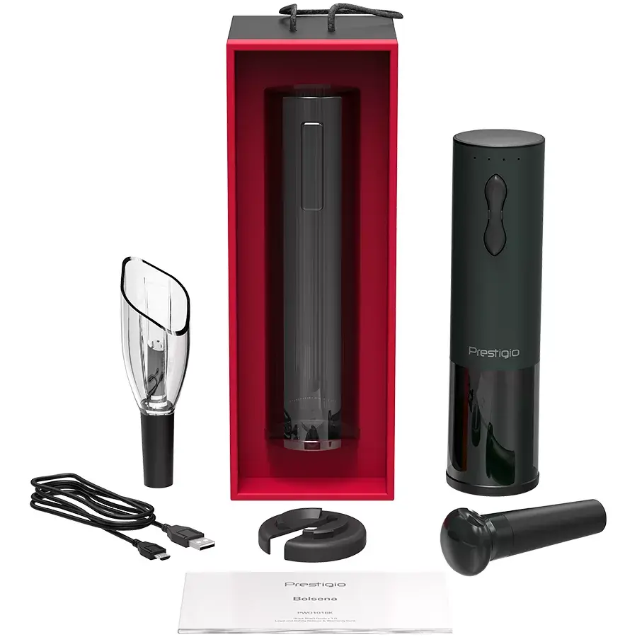Electric wine opener Prestigio PWO101BK_EN Photo 9