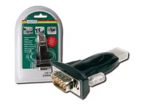Переходник USB/Serial DIGITUS DA-70146-1 — RS-232 на USB 2.0, черный