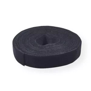 Hook & loop cable tie VALUE 25.99.5250 Black 25000 mm 10 mm 5 pcs