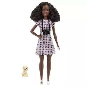 MATTEL Barbie mājdzīvnieku fotogrāfes lelle